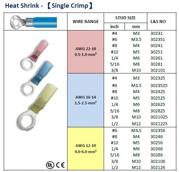 Heat Shrink (single Crimp) 1