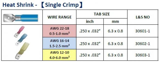 Heat Shrink (single Crimp) 1