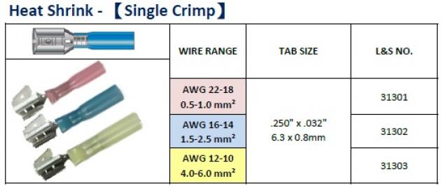 Heat Shrink (single Crimp) 1