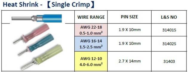 Heat Shrink (single Crimp) 1