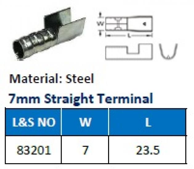 7mm Straight Terminal 1