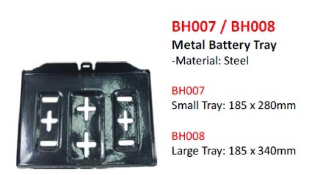 Metal Battery Tray 1