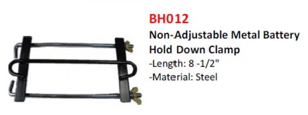 Non-Adjustable Metal Battery Hold Down Clamp 1