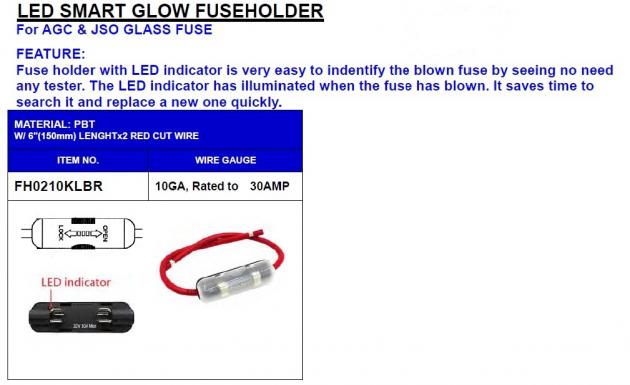 LED Smart Glow Fuseholder 1