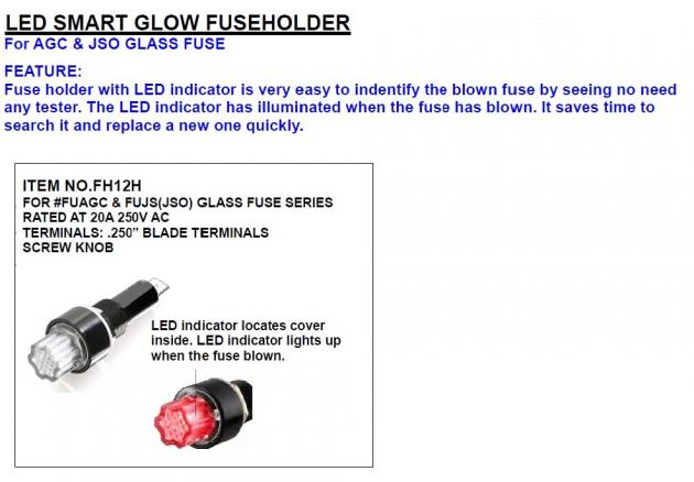 LED Smart Glow Fuseholder 1