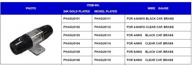 AGC (5AG) Glass Fuse Holder 1