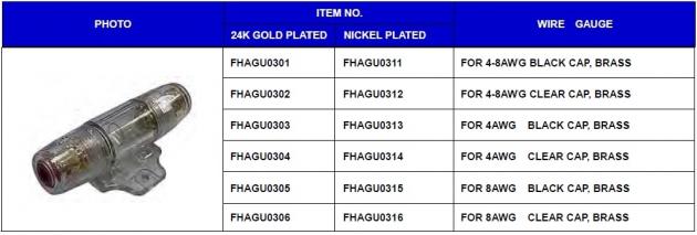 AGC (5AG) Glass Fuse Holder 1