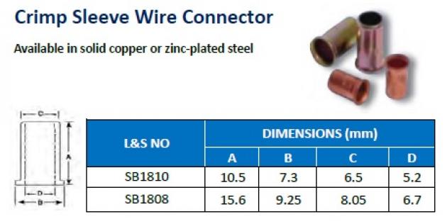 Crimp Sleeve Wire Connector 1