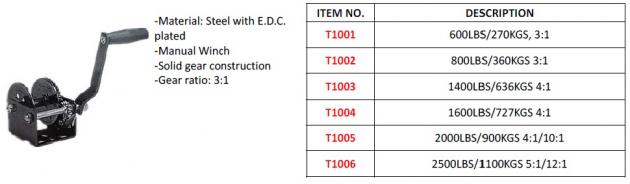 Manual Winch 1