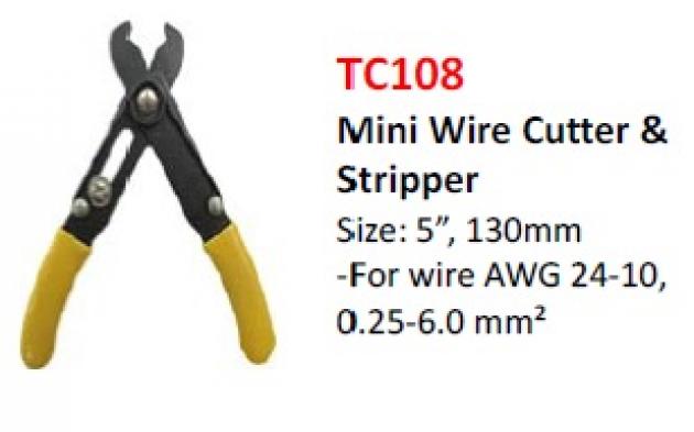 Mini Wire Cutter & Stripper 1