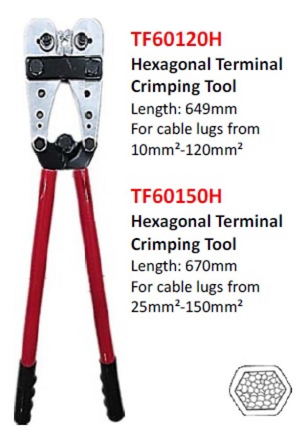 Hexagonal Terminal Crimping Tool 1