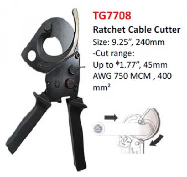 Ratchet Cable Cutter 1