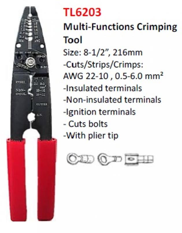 Multi-Functions Crimping Tool 1