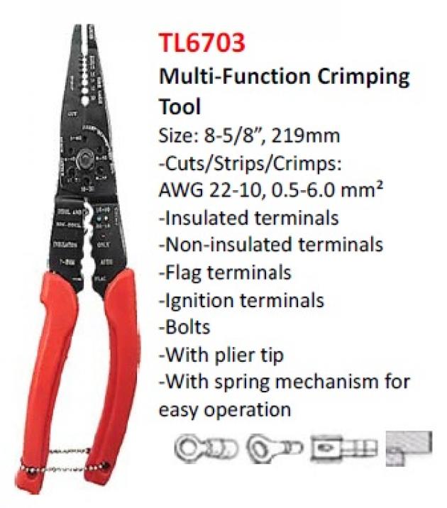 Multi-Functions Crimping Tool 1