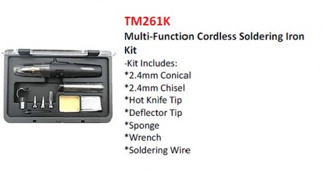 Multi-Function Cordless Soldering Iron Kit 1