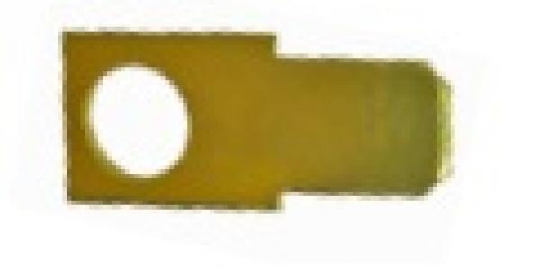 Brass Male Tab