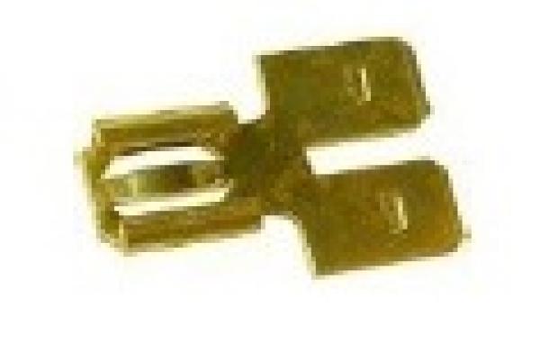 Brass Male Tab/ Female Receptacle