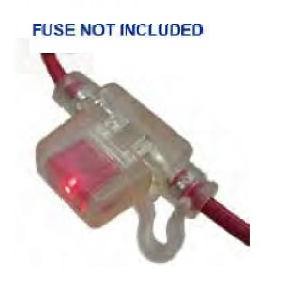 Transparent Fuseholder for LED Smart Glow Mini Blade Fuse