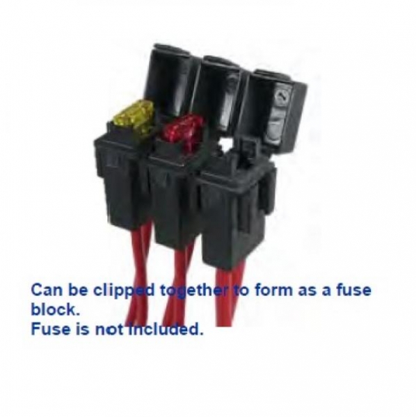 Interlocking Fuseholder for Mini Blade Fuse