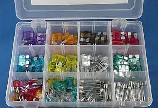 190pcs Blade Fuse + Glass Fuse