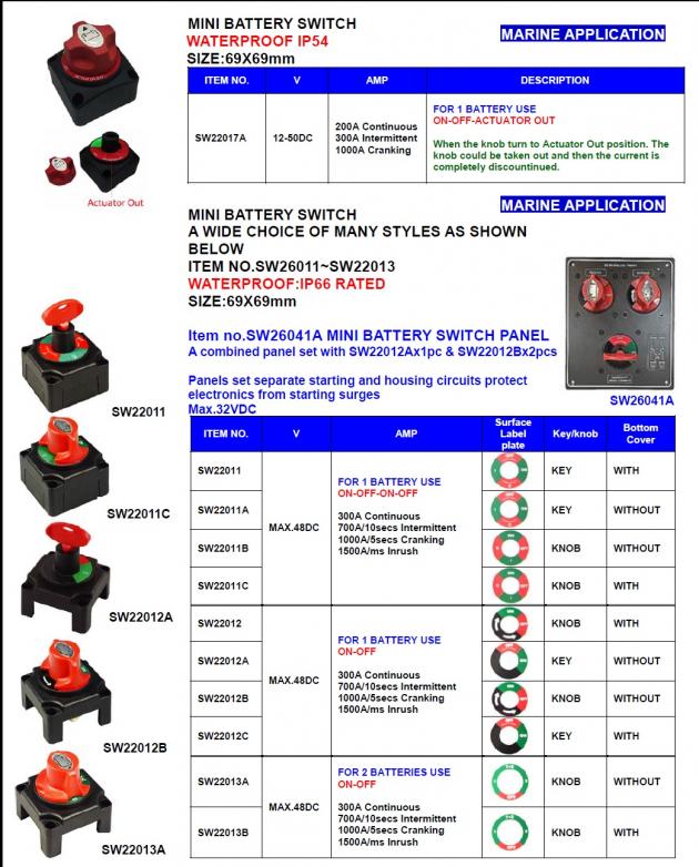 Mini Battery Switch 1