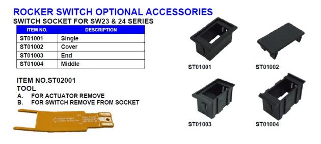 Rocker Switch Optional Accessories 1