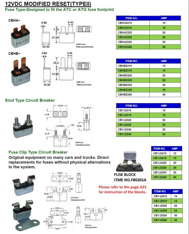 12VDC Modified Reset (TypeII) 1